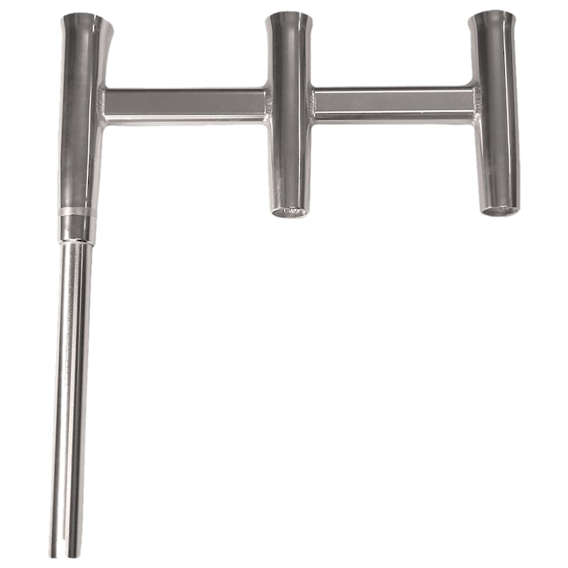 TACO Marine Deluxe Trident Rod Holder with Offset Detachable Tool Tray
