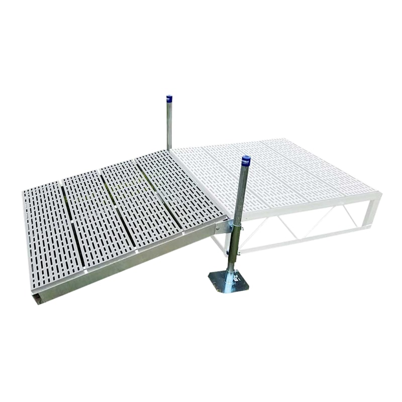 Patriot Docks Shore Dock Ramp Kit With Poly Deck