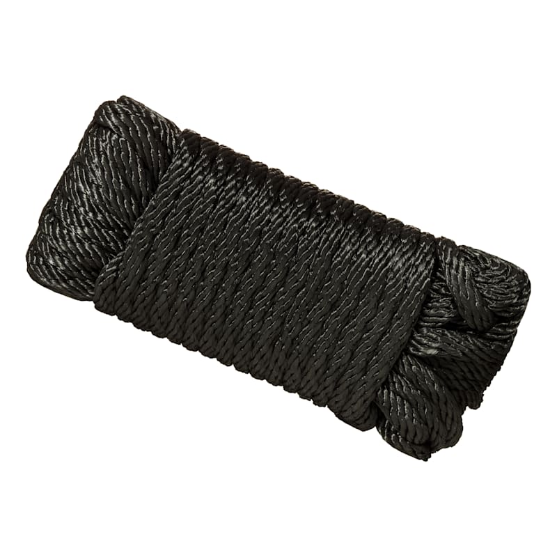 Bass Pro Shops Solid Braid Black MFP Rope
