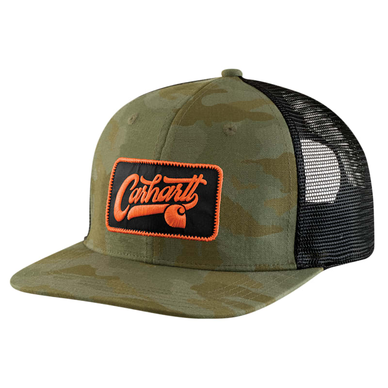 Carhartt Ripstop Mesh-Back Old-Style Logo Cap