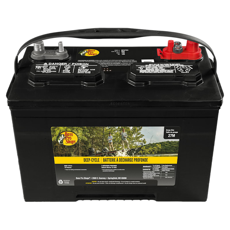 Bass Pro Shops Deep-Cycle 12V Marine Battery