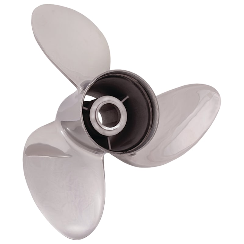 SOLAS Rubex HR3 Stainless Steel Interchangeable Hub 3-Blade 4.25" Gearcase Propeller