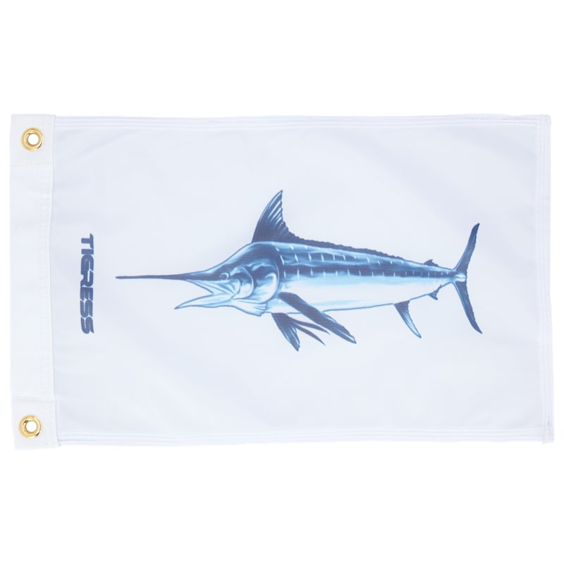 Tigress Outriggers & Gear Blue Marlin Release Flag