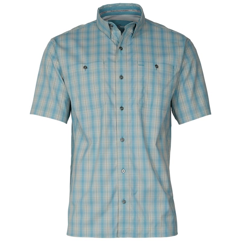World Wide Sportsman Ultimate Angler Plaid Short-Sleeve Shirt