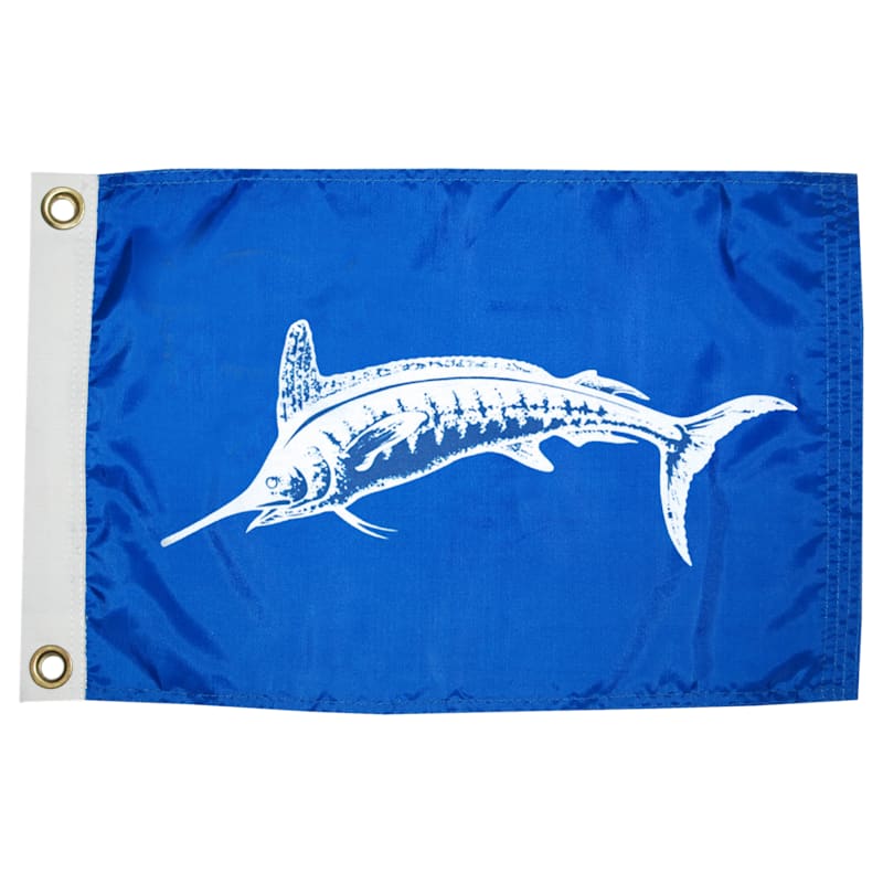 Taylor Made White Marlin Fisherman's Catch Flag