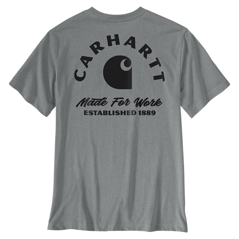 Carhartt Irvine Work Relaxed-Fit Short-Sleeve T-Shirt