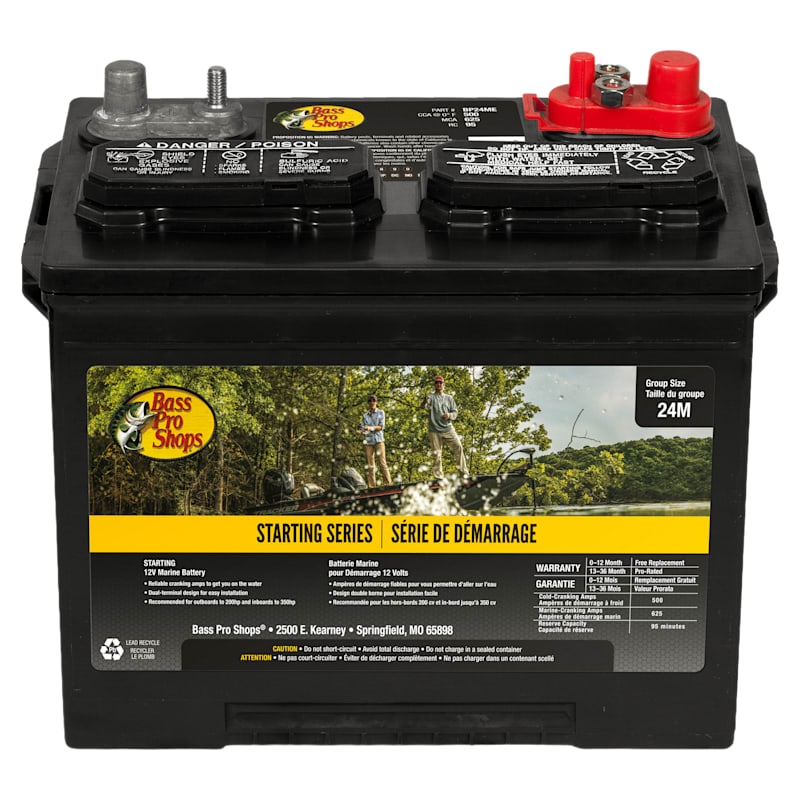 Bass Pro Shops Starting Series 12V Marine Battery