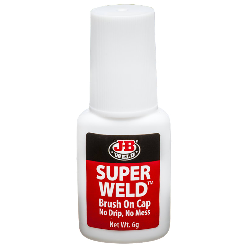 J-B Weld Super Weld Super Glue with Brush On Cap