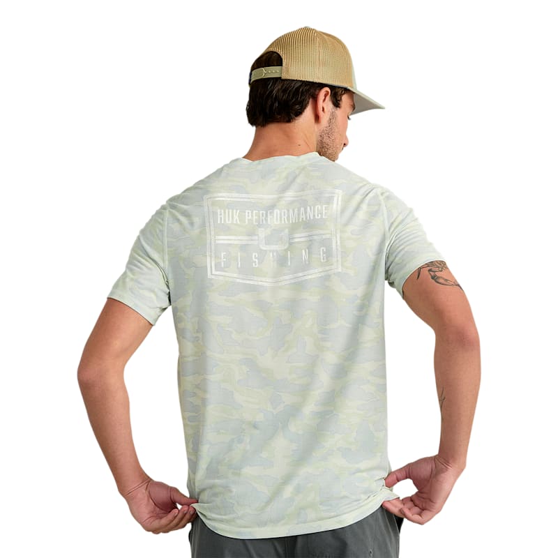 Huk Drift Printed Short-Sleeve Crew
