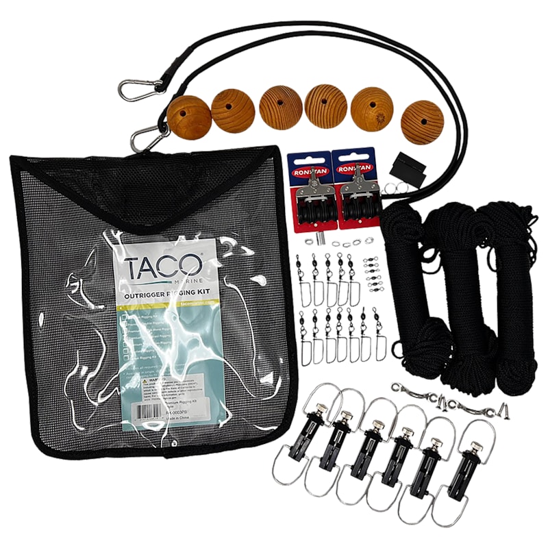 TACO Marine Premium Triple Braid Rigging Kit