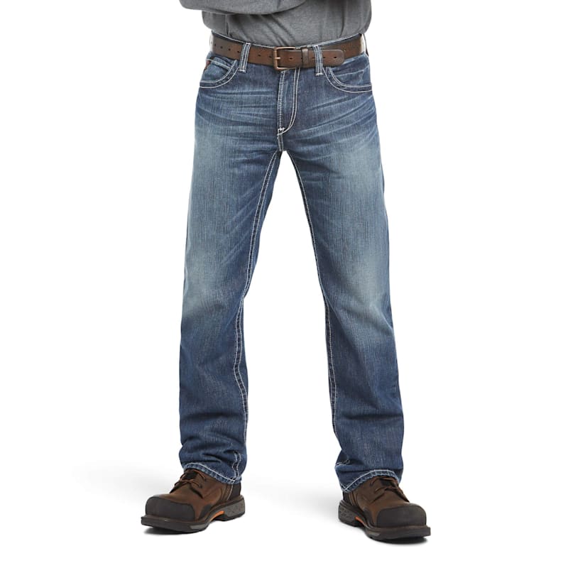 Ariat FR M4 Relaxed Ridgeline Boot Cut Jeans for Men