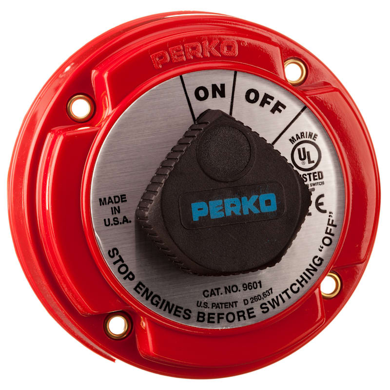 Perko Medium-Duty Battery Disconnect Switch - Ignition Protected