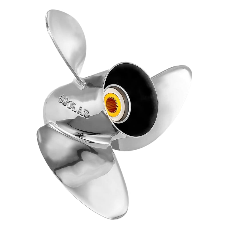 SOLAS HR Titan 3 Stainless Steel 3-Blade Propeller For Yamaha