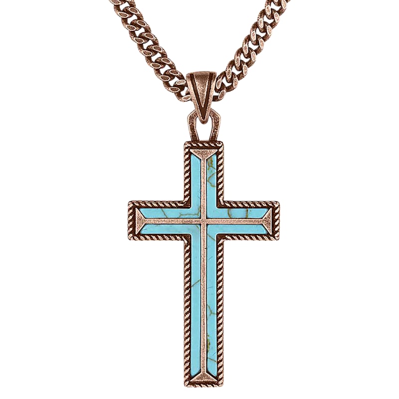 Montana Silversmiths Eternal Life Cross Necklace