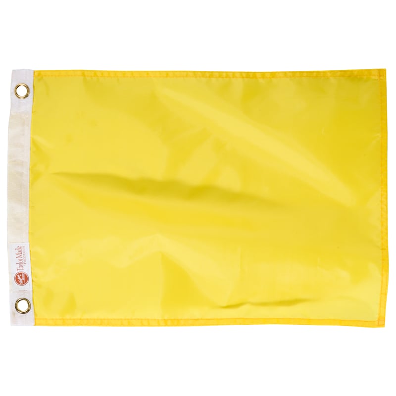 Taylor Made Yellow Quarantine Flag