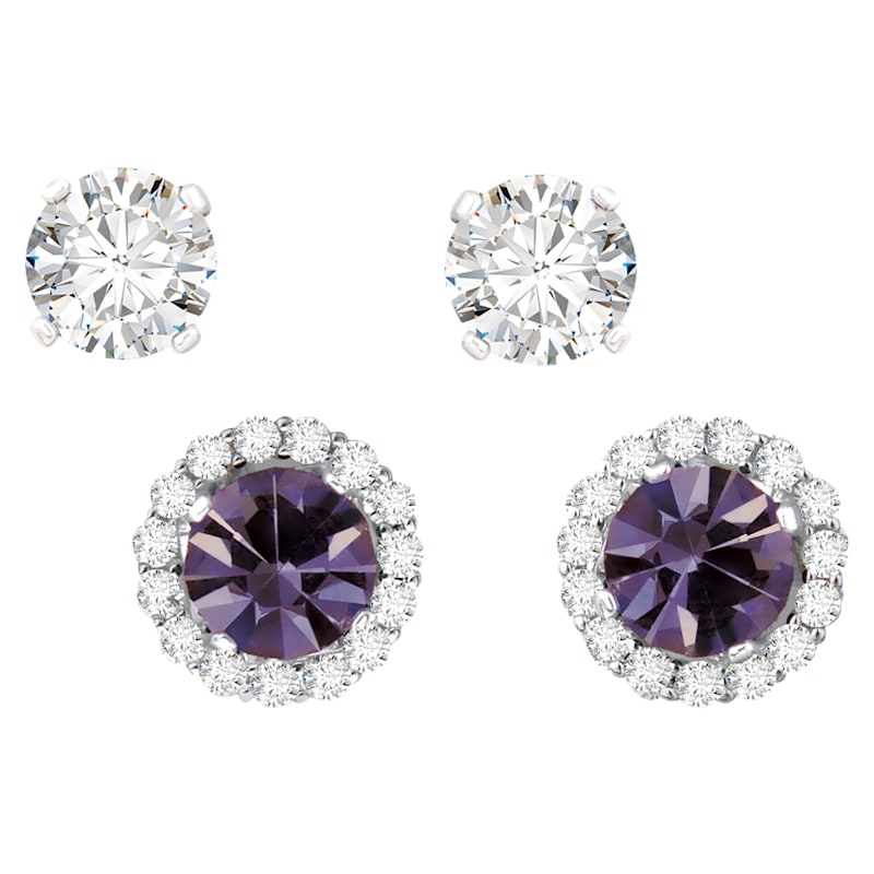 Amanda Blu February Birthstone Earrings