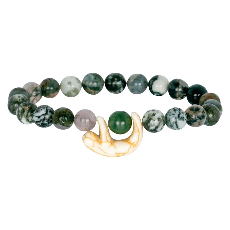 fahlo Wander Track-A-Sloth Rainforest Green Bracelet