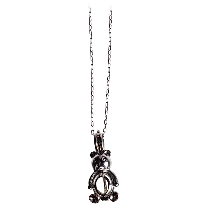 Wish Pearl Bear Necklace Gift Set