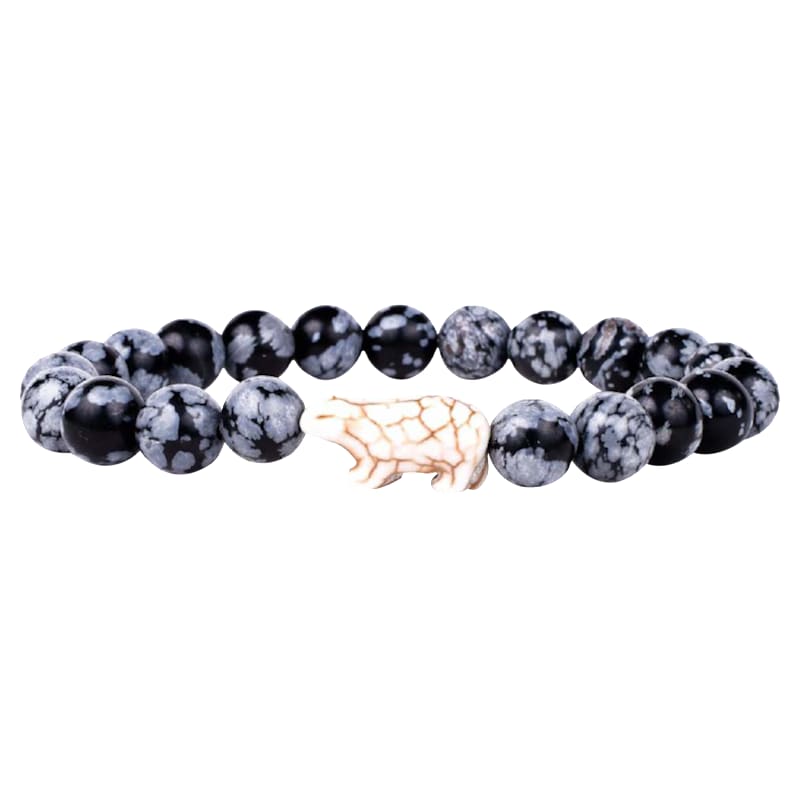 fahlo Venture Track-A-Bear Papillae Stone Bracelet