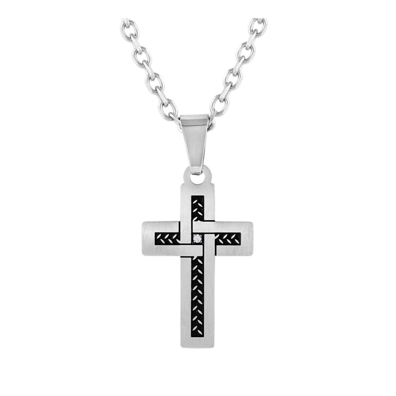 Montana Silversmiths Intertwined With Faith Cross Necklace