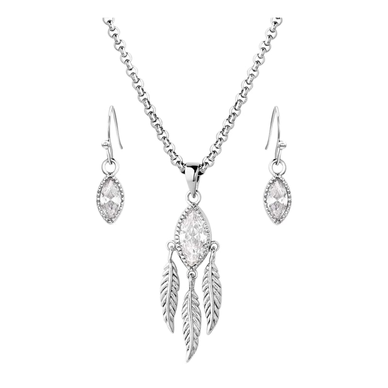 Montana Silversmiths Catching Light Crystal Jewelry Set