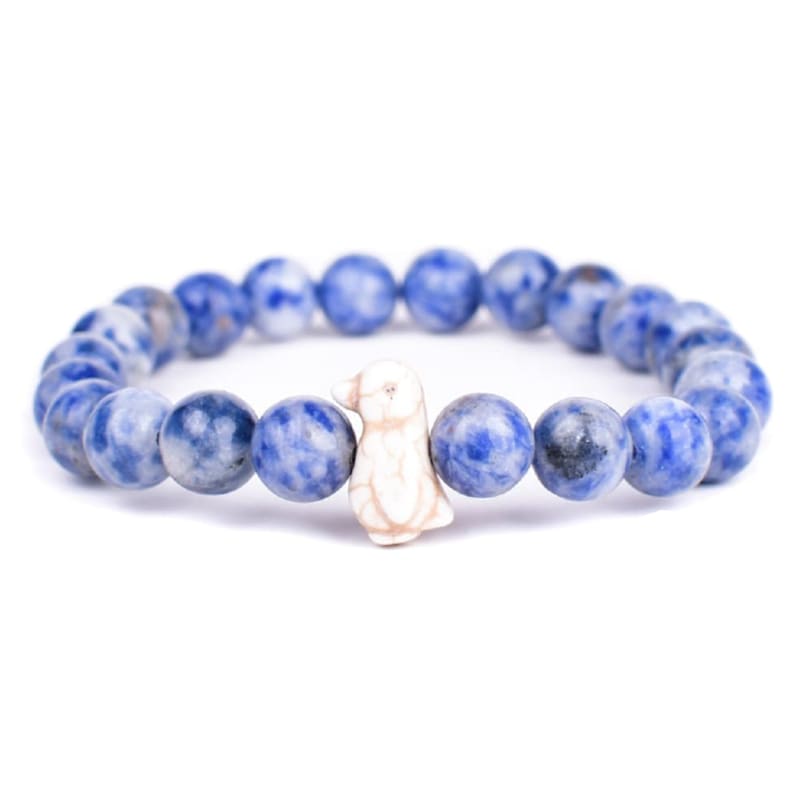 fahlo Passage Track-A-Penguin Igloo Blue Bracelet