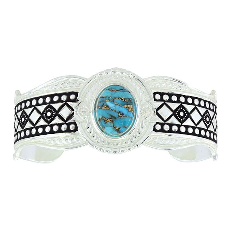 Montana Silversmiths Phases of the World Cuff Bracelet
