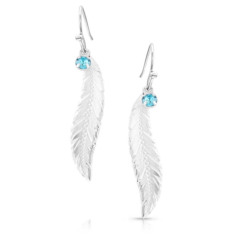 Montana Silversmiths Cinderella Liberty American Made Hook Earrings