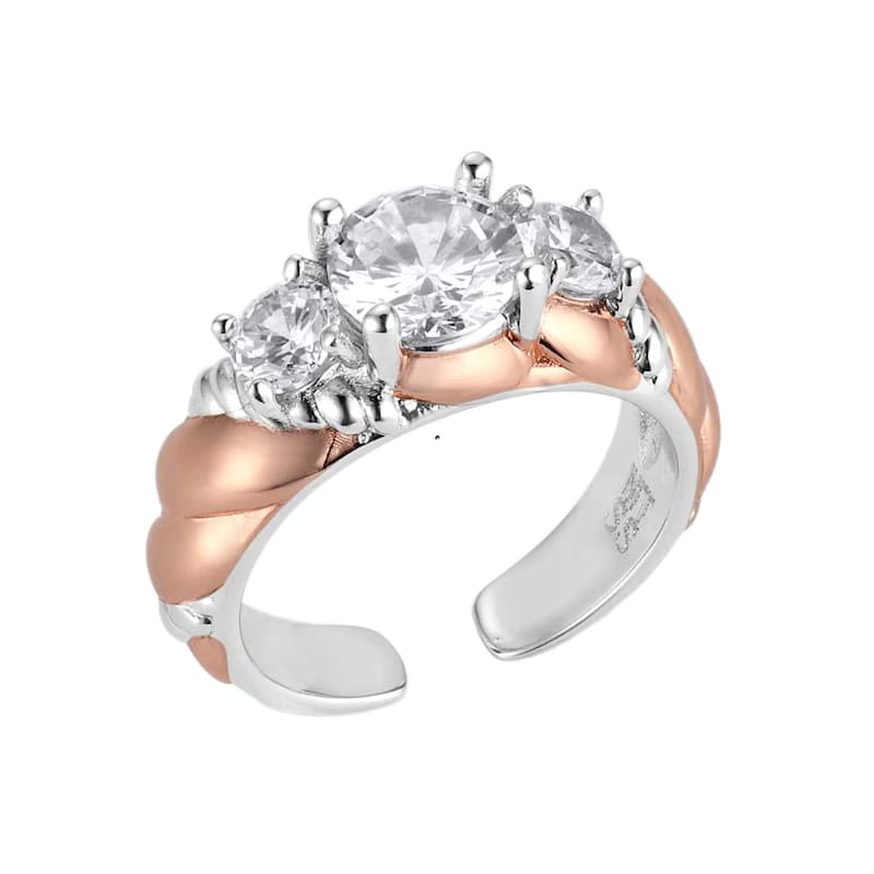 Montana Silversmiths Draped In Light Crystal Ring