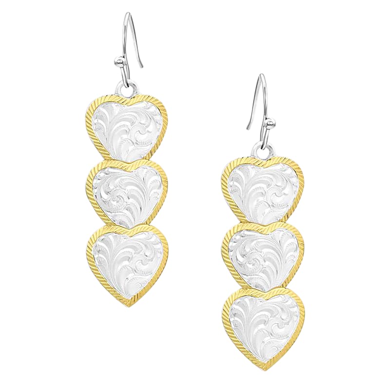Montana Silversmiths Pure Heart Earrings