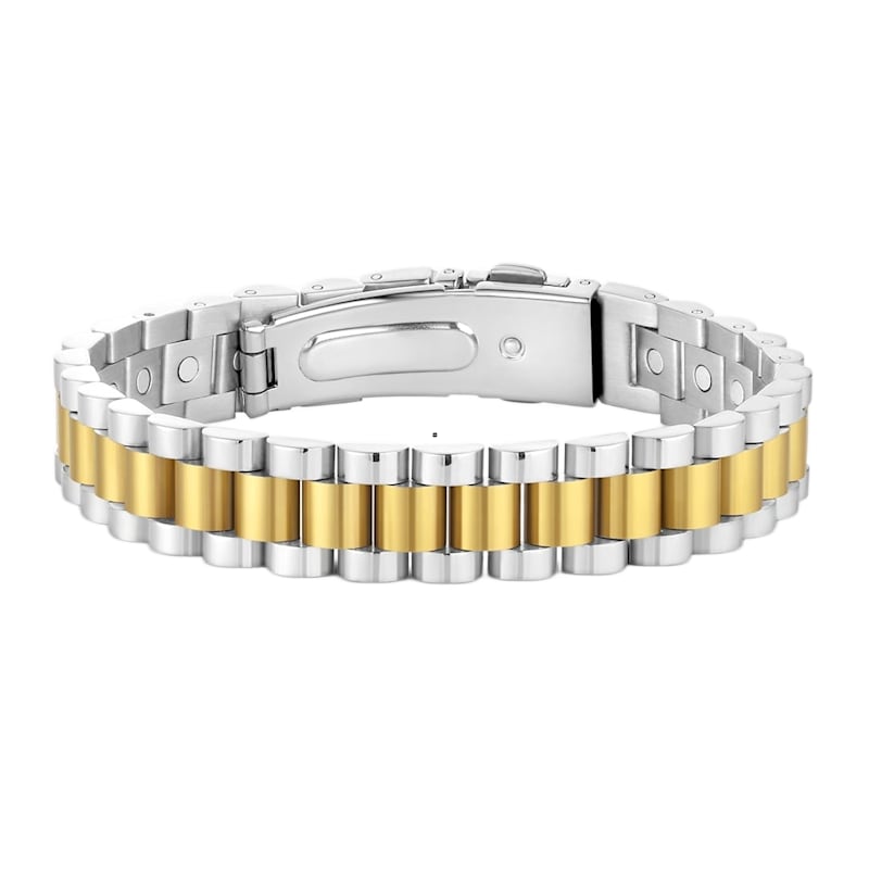 Montana Silversmiths Twin Steel Link Bracelet