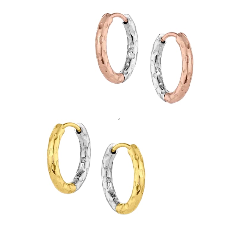 Montana Silversmiths Sun And Moon Hoop Earrings Set