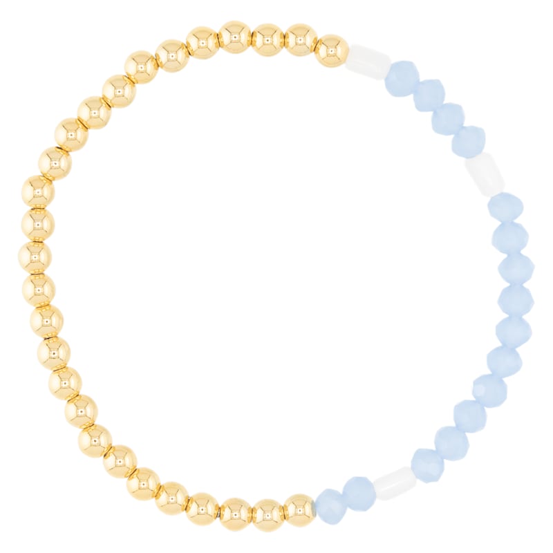 Amanda Blu Gold Blessed Morse Code Bracelet