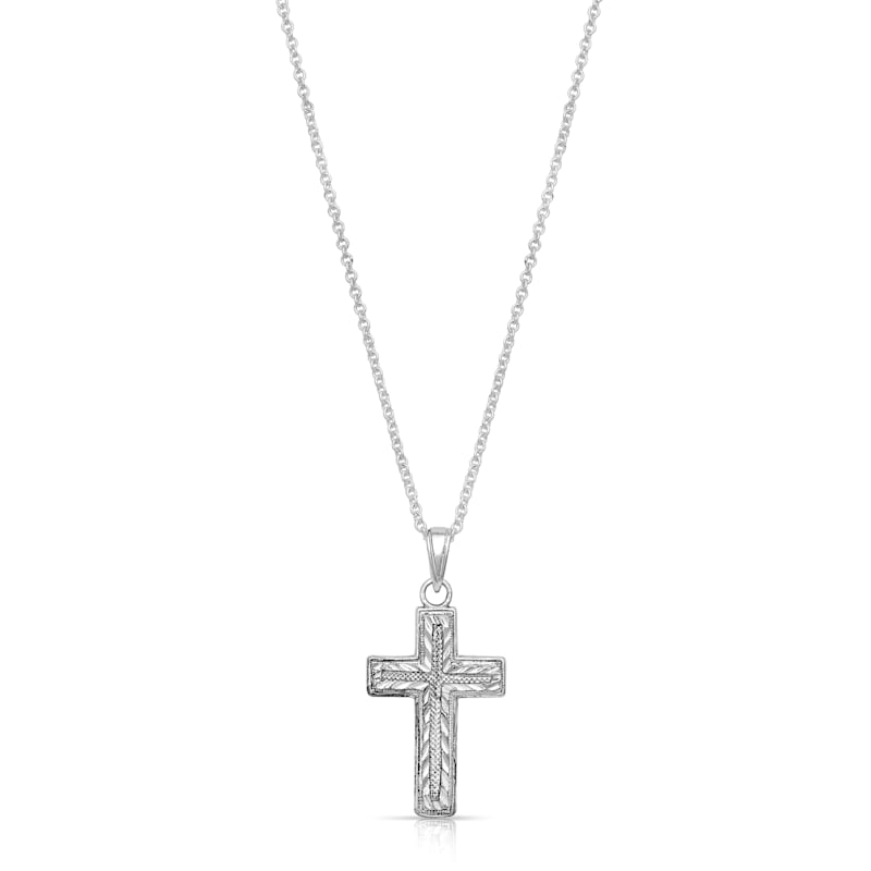 Montana Silversmiths Captured In Faith Cross Necklace