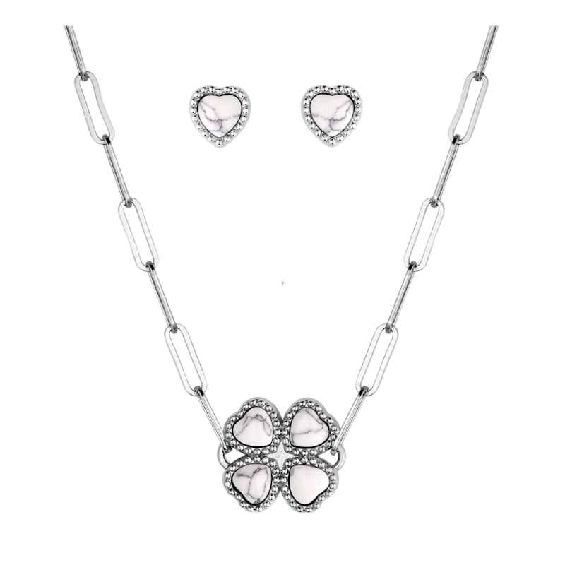 Montana Silversmiths Floral Halo Jewelry Set