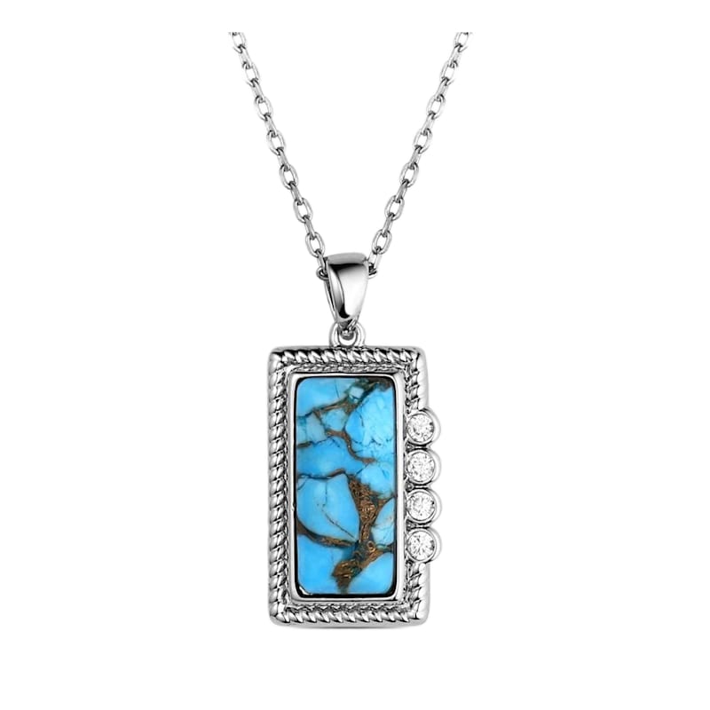Montana Silversmiths Summer Rain Turquoise Necklace