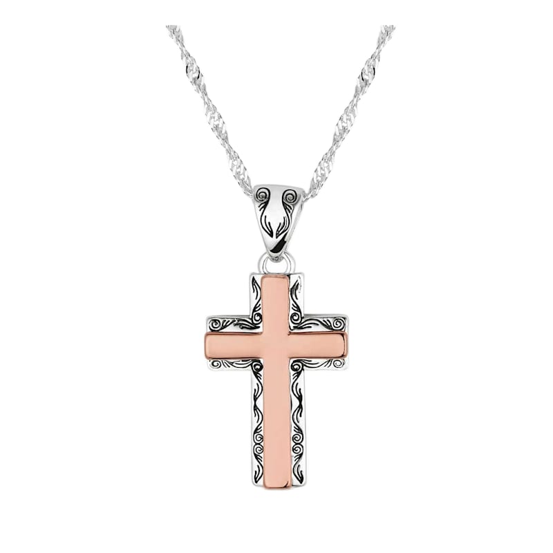 Montana Silversmiths Faith Evermore Cross Necklace