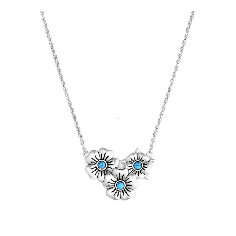 Montana Silversmiths Montana Spring Floral Necklace