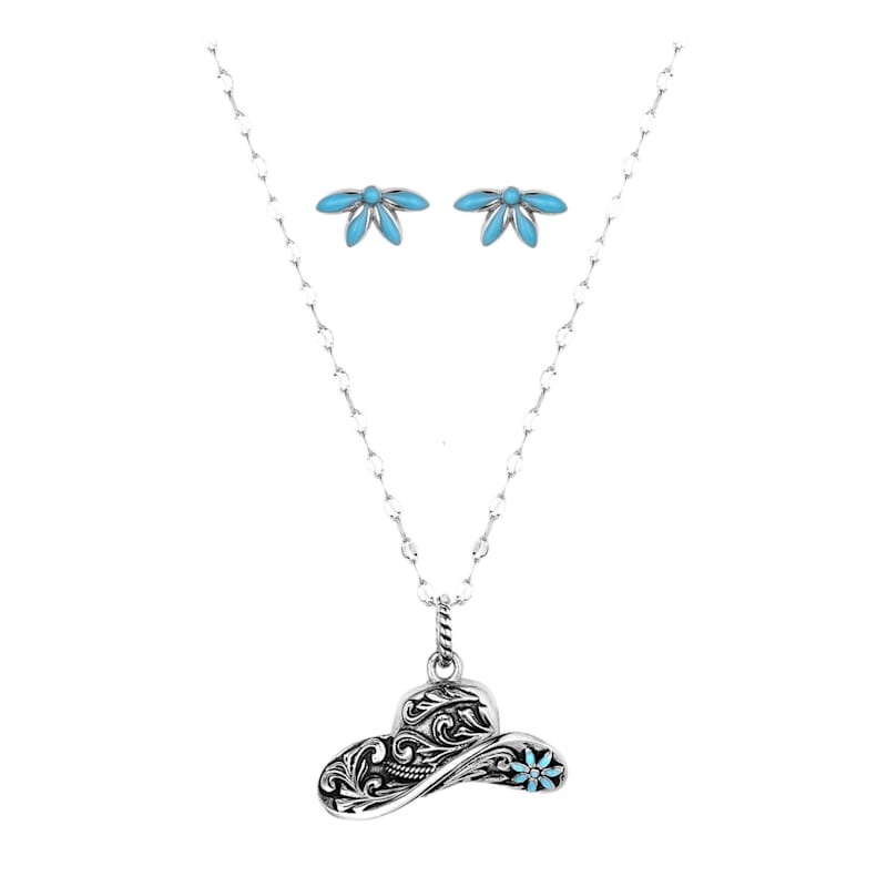 Montana Silversmiths Under The Brim Jewelry Set