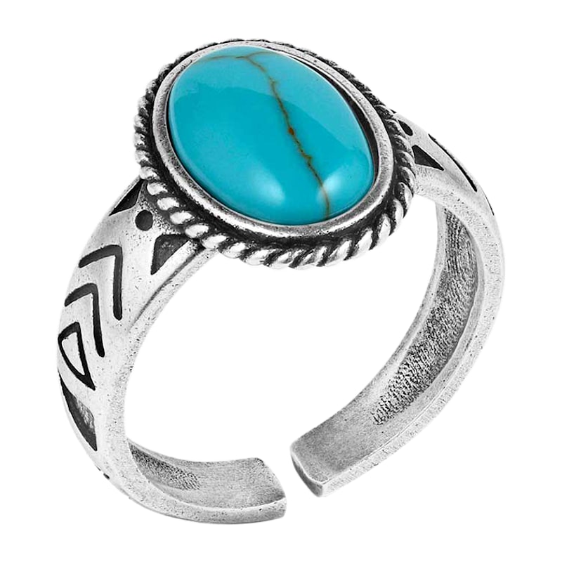 Montana Silversmiths Uncovered Beauty Turquoise Ring