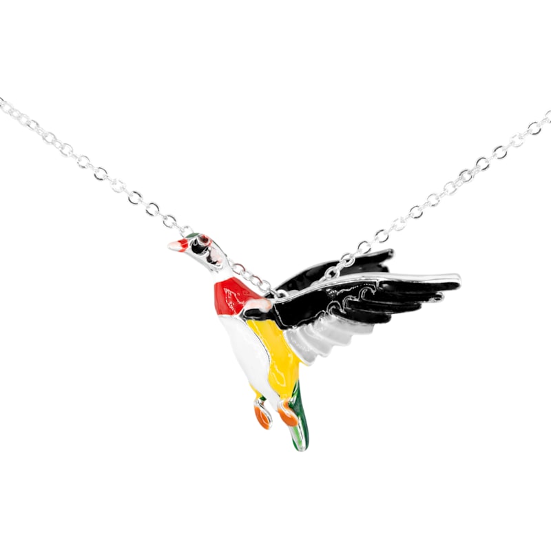 Amanda Blu Wood Duck Necklace