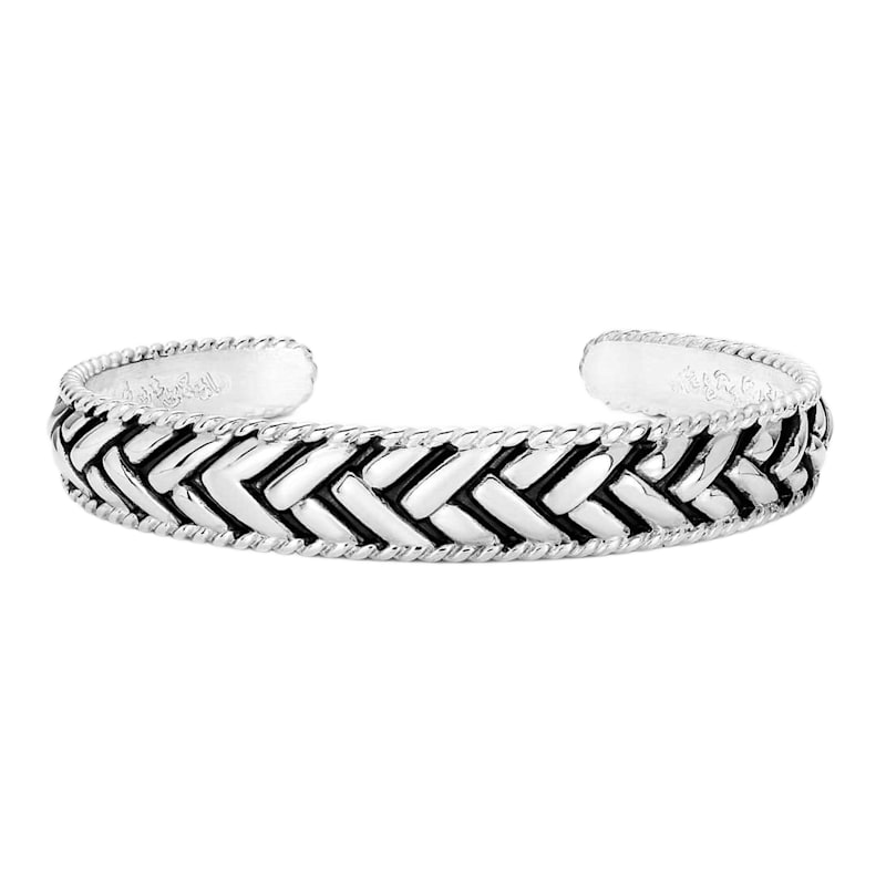 Montana Silversmiths Midnight Weave Cuff Bracelet