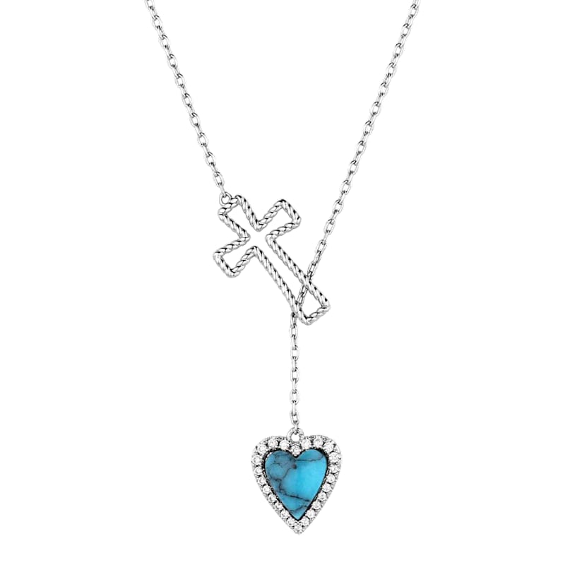 Montana Silversmiths Anchored in Love And Faith Necklace