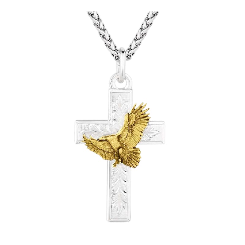 Montana Silversmiths Faith In Flight American Made Cross Necklace