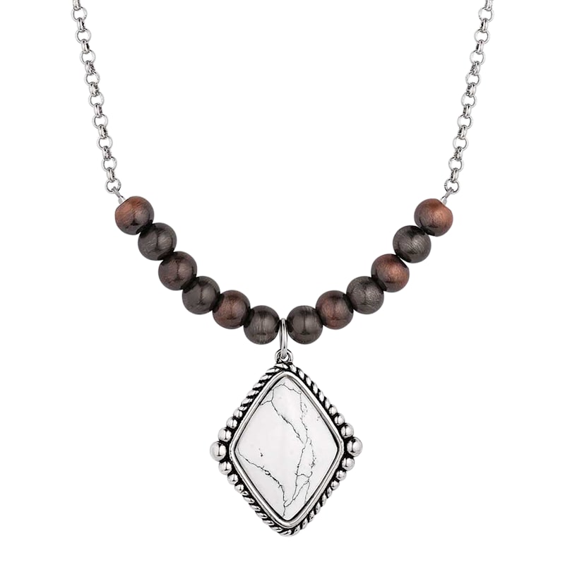 Montana Silversmiths Blank Slate Beaded Necklace