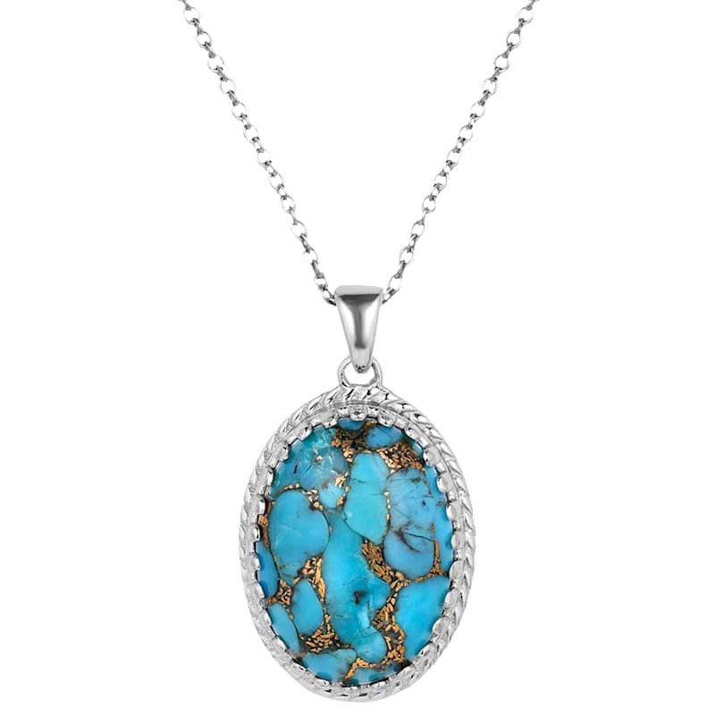 Montana Silversmiths Wisdom of the West Turquoise Necklace