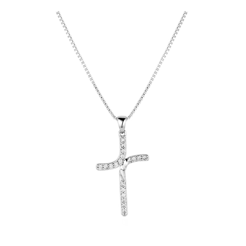 Montana Silversmiths Bend But Don't Break Cross Necklace