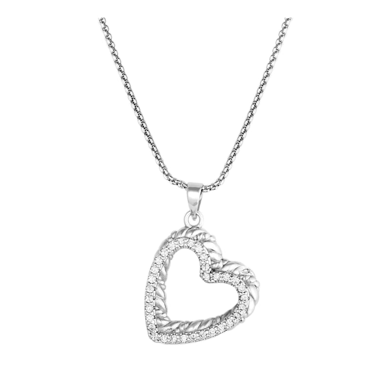 Montana Silversmiths Roped In Love Heart Necklace