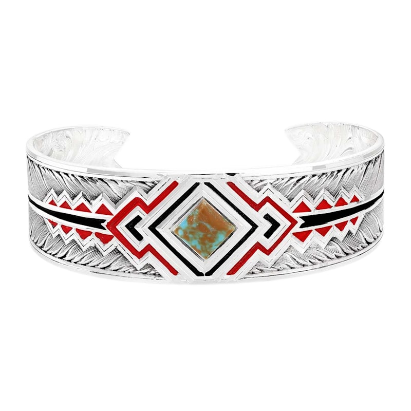 Montana Silversmiths Southwest Aura Cuff Bracelet