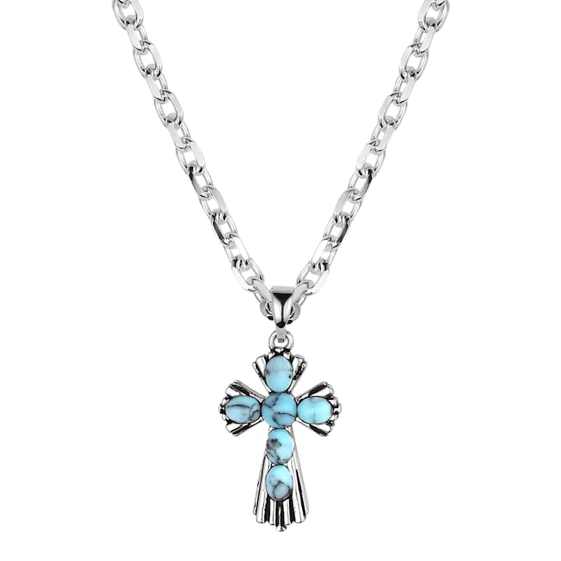 Montana Silversmiths Unbreakable Spirit Cross Necklace